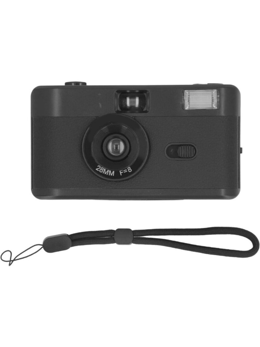 35mm Retro Film Camera with 28MM F/8 Lens, Built-in Flash, Lightweight Design